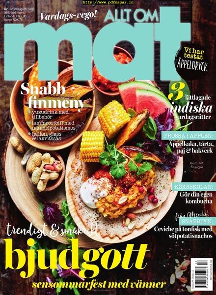 Allt om mat – 29 augusti 2019 Cover