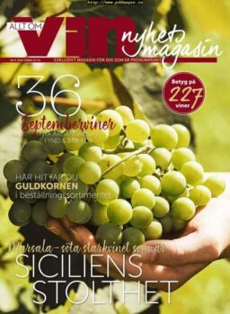 Allt om vin – 30 augusti 2019
