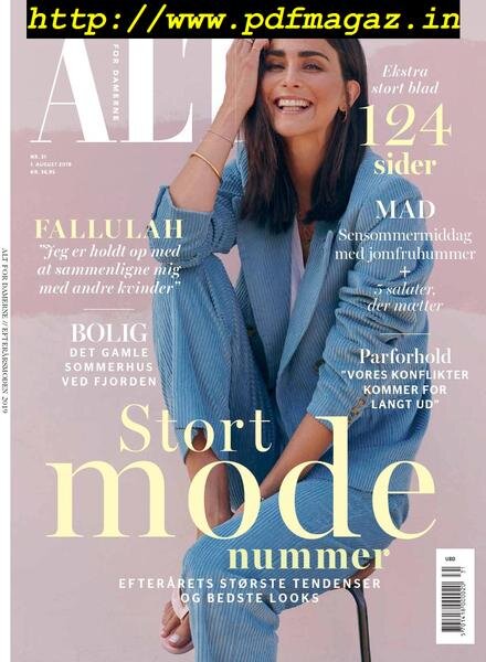 ALT for damerne – 01 august 2019 Cover