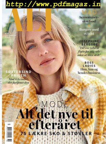 ALT for damerne – 05 september 2019 Cover