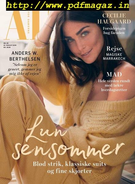 ALT for damerne – 22 august 2019 Cover