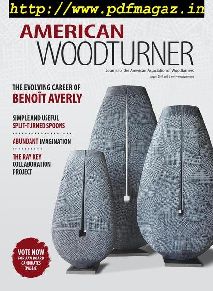 American Woodturner – August 2019 Cover
