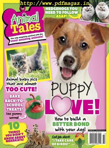 Animal Tales – October 2019 Cover