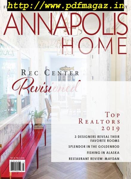 Annapolis Home – September-October 2019 Cover