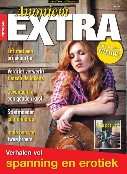 Anoniem Extra – September 2019 Cover