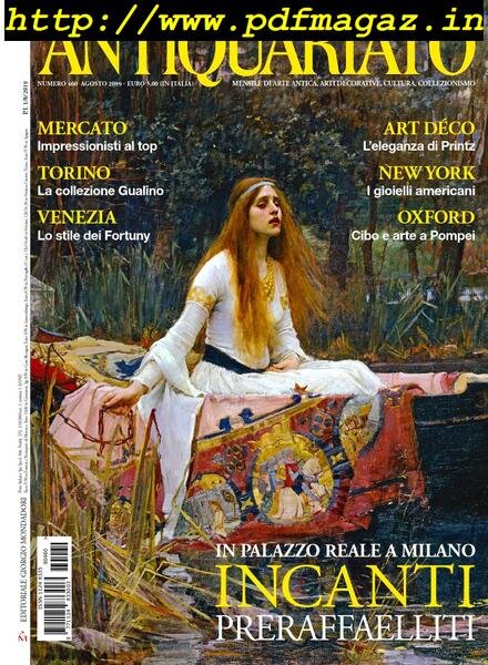 Antiquariato – Agosto 2019 Cover