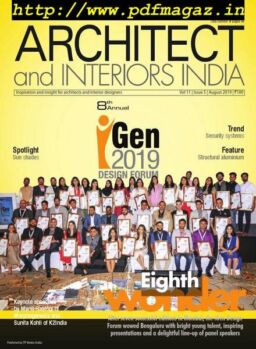 Architect and Interiors India – August 2019