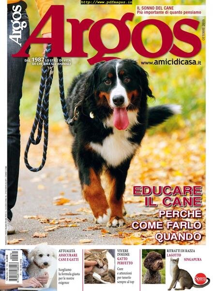 Argos – ottobre 2019 Cover
