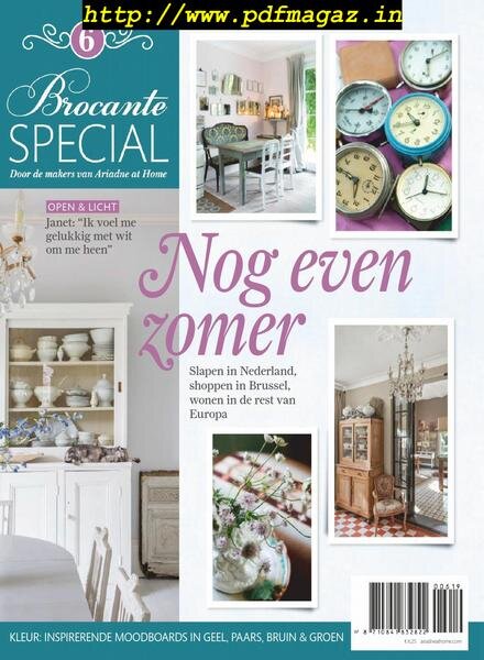 Ariadne at Home Brocante – oktober 2019 Cover