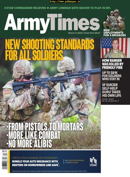 Army Times – September 2019 Cover