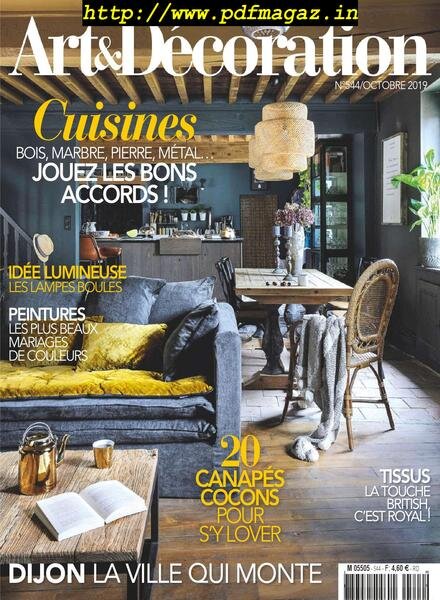 Art & Decoration – octobre 2019 Cover