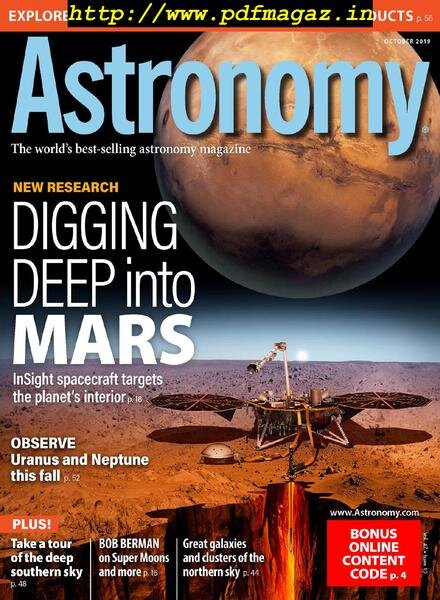 Astronomy – October 2019 Cover