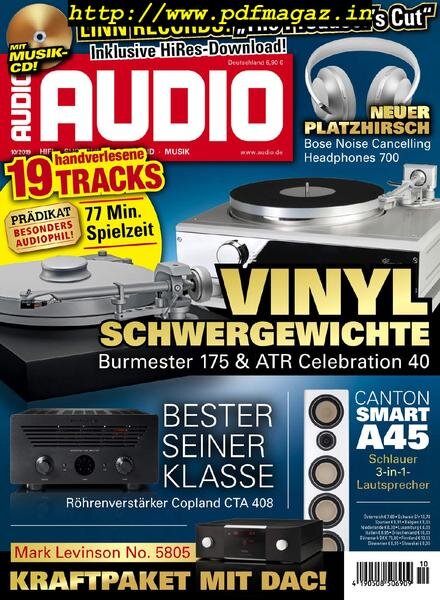 Audio – Oktober 2019 Cover