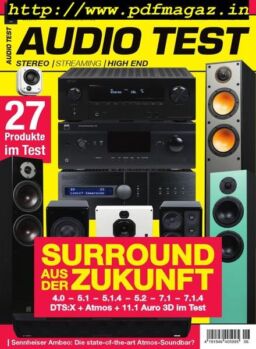 Audio Test – August 2019