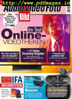 Audio Video Foto Bild – September 2019