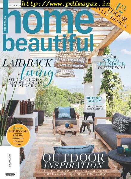 Australian Home Beautiful – October 2019 Cover