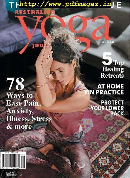Australian Yoga Journal – August 2019 Cover