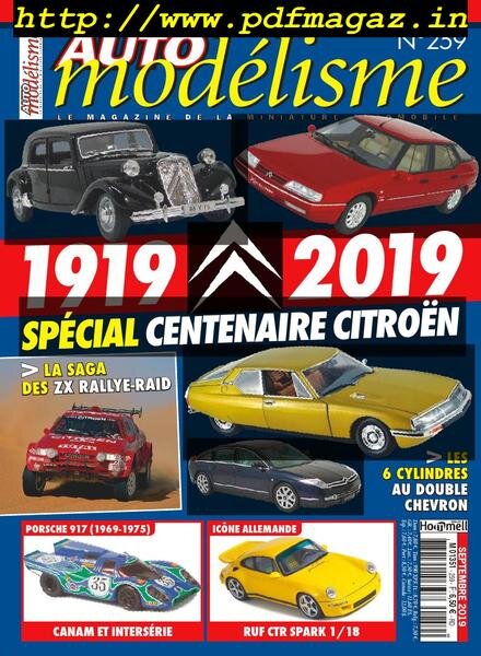 Auto Modelisme – septembre 2019 Cover