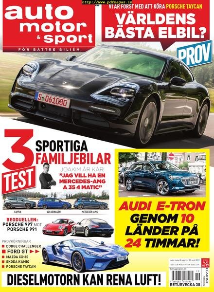 Auto Motor & Sport – 04 september 2019 Cover