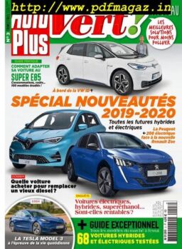 Auto Plus Vert – septembre 2019