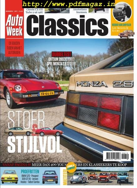 AutoWeek Classics Netherlands – augustus 2019 Cover