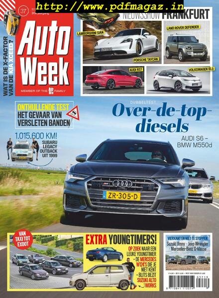 AutoWeek Netherlands – 11 september 2019 Cover