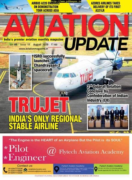 Aviation Update – August 2019 Cover