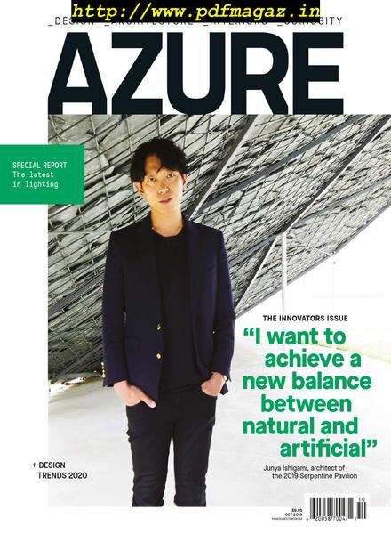 Azure – October 2019 Cover