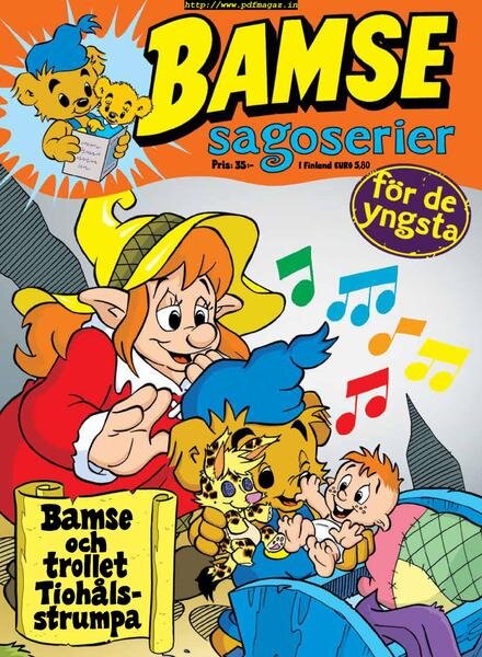 Bamse Sagoserier – september 2019 Cover