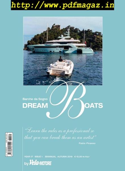 Barche da Sogno – Agosto 2019 Cover