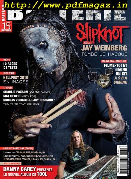 Batterie Magazine – septembre-octobre 2019 Cover