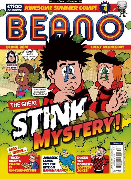 Beano – 21 August 2019 Cover