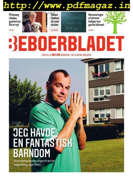 Beboerbladet – august-september 2019 Cover