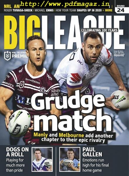 Big League Weekly Edition – August 29, 2019 Cover