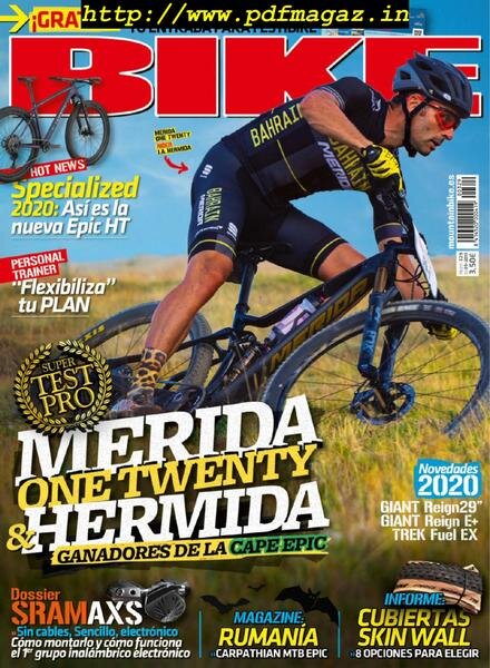 Bike Espana – septiembre 2019 Cover