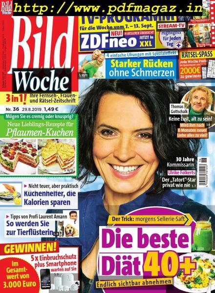 Bild Woche – 29 August 2019 Cover
