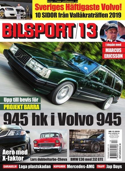 Bilsport – 05 september 2019 Cover