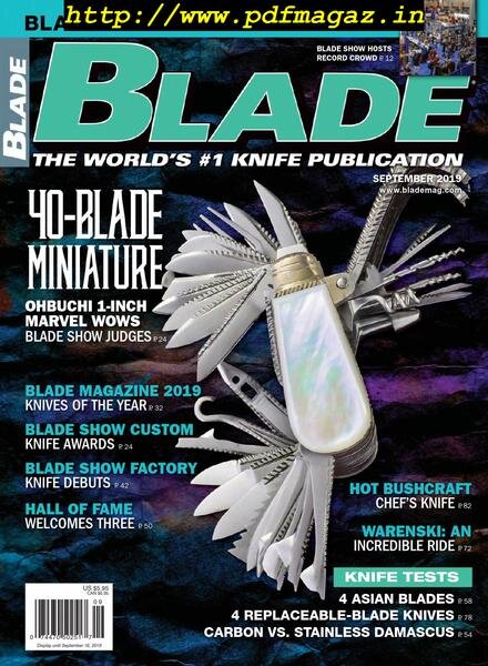 Blade – September 2019 Cover
