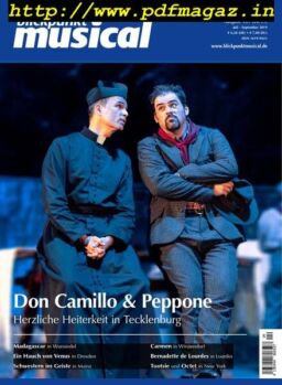 Blickpunkt Musical – Juli-September 2019