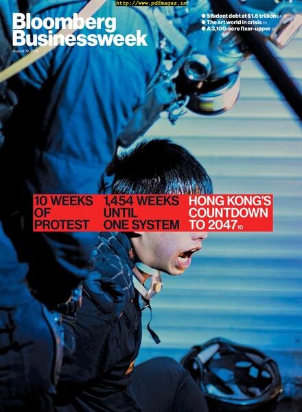 Bloomberg Businessweek Asia – 16 August 2019 Cover