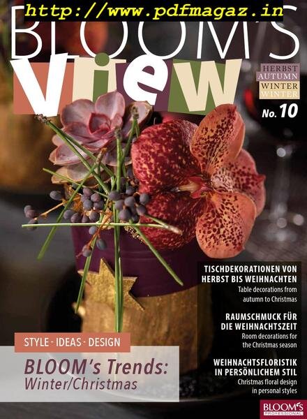 Bloom’s View – Nr.10 2019 Cover