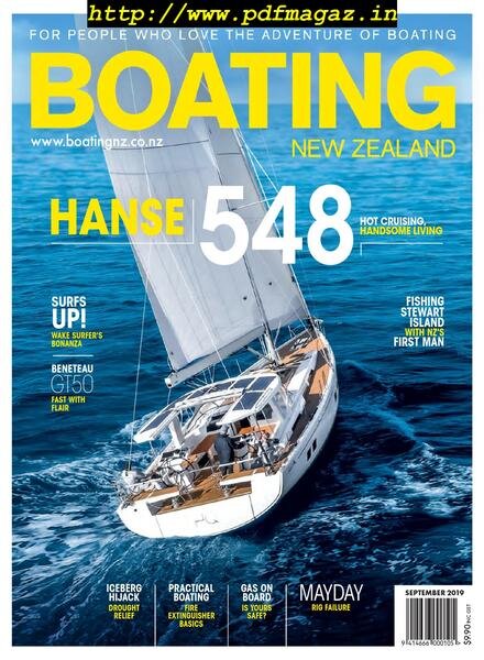 Boating New Zealand – September 2019 Cover