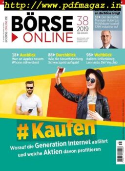 BOrse Online – 19 September 2019
