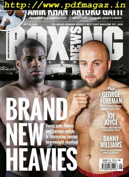 Boxing News – July 11, 2019 Cover