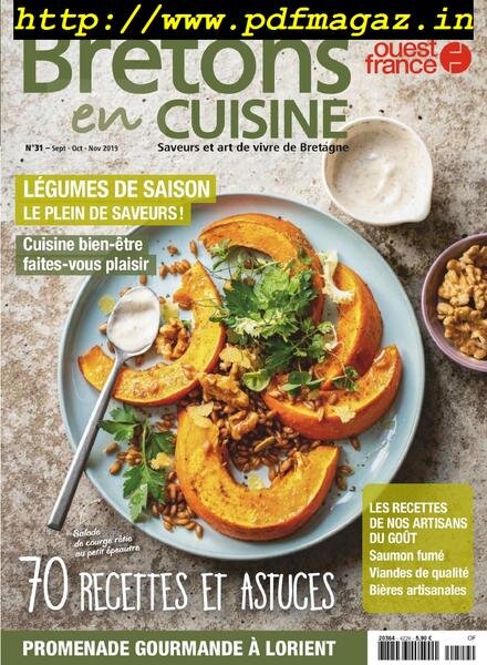 Bretons en Cuisine – Septembre-Novembre 2019 Cover