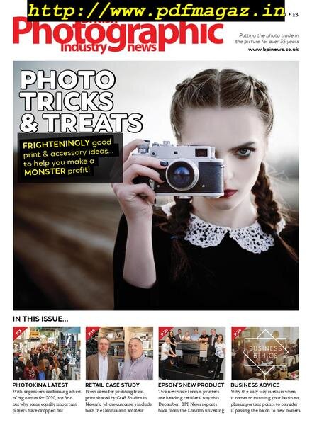 British Photographic Industry News – October 2019 Cover