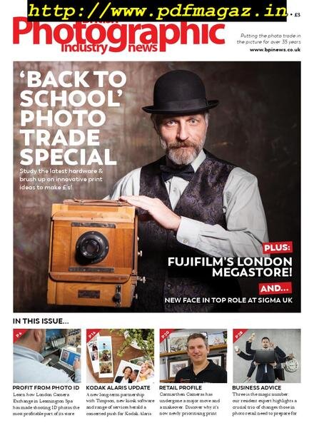 British Photographic Industry News – September 2019 Cover