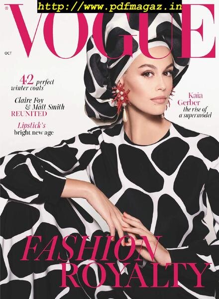 British Vogue – October 2019 Cover