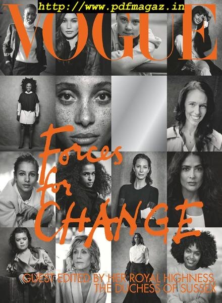 British Vogue – September 2019 Cover