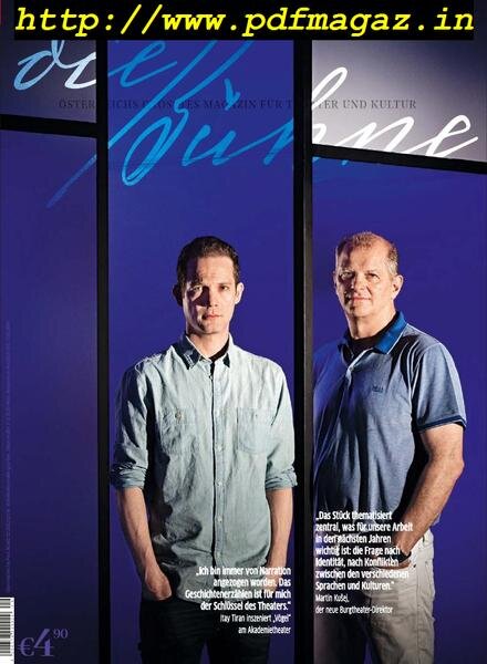 Buhne – August 2019 Cover